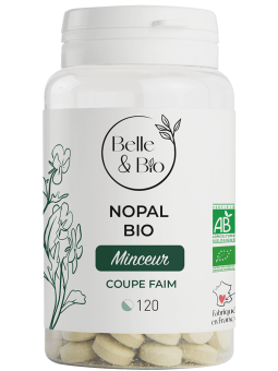 Nopal bio 120 comprimés Belle et Bio Opuntia ficus indica effet satiété Herboristerie de paris