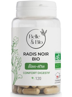 Radis noir bio 120 gélules Belle et Bio Herboristerie de paris