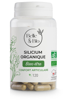 Silicium organique 120 gélules Belle et Bio Herboristerie de paris articulaire bambou ortie