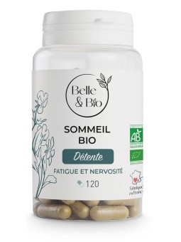 Sommeil bio 120 gélules Belle et Bio Herboristerie de paris La Passiflore aide au maintien du sommeil