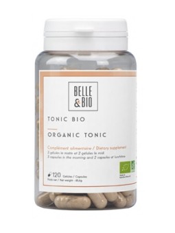 Tonic bio 120 gélules Belle et Bio Herboristerie de paris La vitamine C contribue à réduire la fatigue