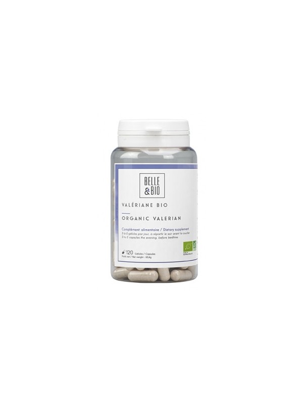 Valériane bio 120 gélules Belle et Bio Herboristerie de paris sommeil