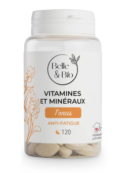 Vitamines et minéraux 120 comprimés Belle et Bio Herboristerie de paris