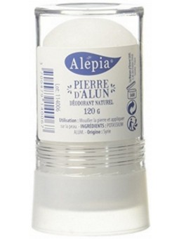 Pierre d'Alun Naturelle Stick 120 gr Alepia deodorant naturel Herboristerie de paris