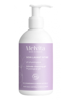 Gel hygiène intime Mauve Cranberry Hibiscus 225 ml Melvita Herboristerie de paris