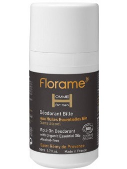 Déodorant bille roll on Homme 50 ml Florame Herboristerie de paris