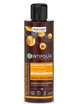 Shampoing crème cheveux secs 200ml Centifolia