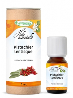 Huile essentielle Pistachier Lentisque 5ml Phytofrance Herboristerie de paris usage cosmétique