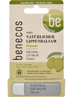 Baume à lèvres Classique 4 gr Benecos stick lèvres bio bdih Herboristerie de paris