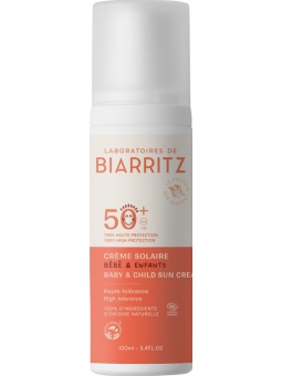 Crème Solaire Bébé Enfant SPF 50 + Coco Alga Gorria 100 ml Alga Maris algue rouge antioxydante Herboristerie paris