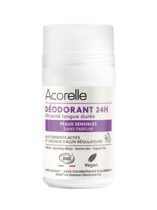 Déodorant soin spécial peaux sensibles 50 ml Acorelle Herboristerie de paris