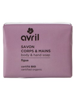 Savon de Provence Corps et Mains Figue 100g Avril Beauté Herboristerie de paris