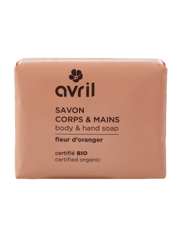 Savon de Provence Fleur d'oranger 100 gr Avril beauté Herboristerie de paris