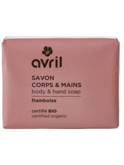Savon  Corps et Mains Framboise 100 gr Avril beauté