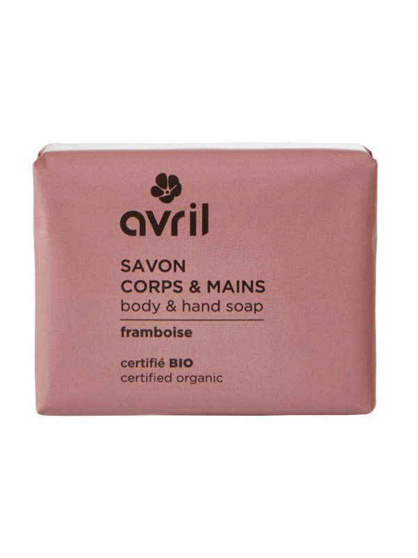 Savon  Corps et Mains Framboise 100 gr Avril beauté