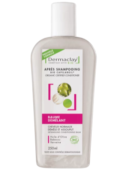 Baume démêlant Après shampooing 250 ml Dermaclay capilargil cheveux normaux Herboristerie de paris
