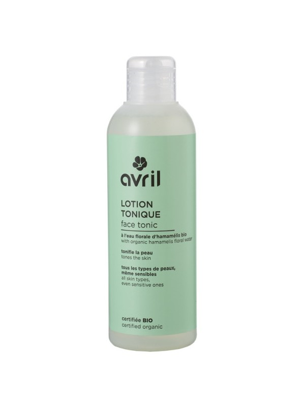 Lotion tonique à l'eau florale d'hamamelis 200 ml Avril Beauté tonifie et nettoie Herboristerie de paris