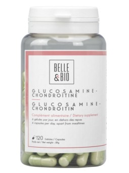 Glucosamine et Chondroïtine naturels 120 gélules Belle et Bio Herboristerie de paris zinc manganèse