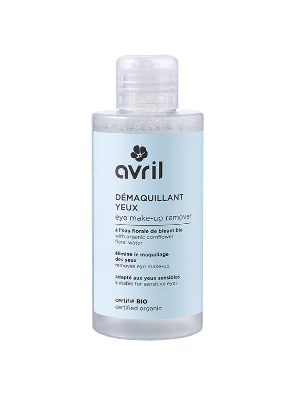 Démaquillant yeux à l'eau florale de bleuet bio 150 ml Avril Beauté Herboristerie de paris