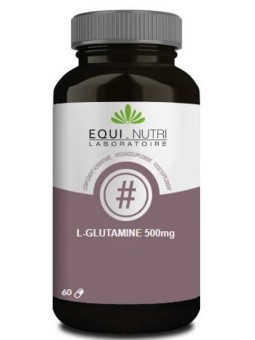 L Glutamine 60 gélules végétales 500mg Equi-nutri Herboristerie de paris
