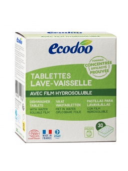 30 tablettes Lave Vaisselle à l'Oxygène actif  Ecodoo Herboristerie de Paris