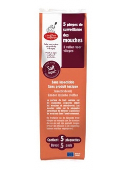5 pièges à mouches avec attractif 3g Droguerie Ecologique Herboristerie de Paris