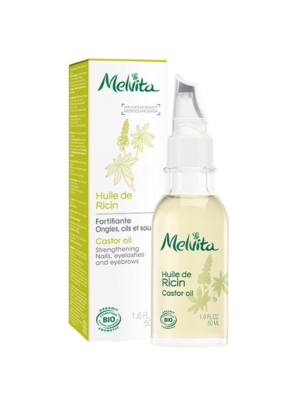 Huile de Ricin bio Soin des ongles et des cils 50 ml Melvita
