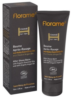 Baume Après Rasage bio 75 ml Florame hydratant Herboristerie de paris