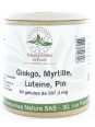 Ginkgo Myrtille Lutéine OPC Zéaxanthine 60 Gélules Herboristerie de Paris santé oculaire