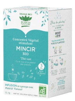 Tisane concentrée Mieux mincir 18 sachets Romon Nature concentré végétal stimulant herboristerie de paris