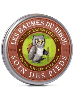 Baume du Hibou Soin des Pieds 30 ml Oléanat pieds secs et crevassés Herboristerie de paris