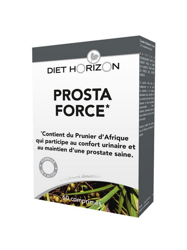 Prosta Force 60 comprimés Diet Horizon confort urinaire Herboristerie de paris