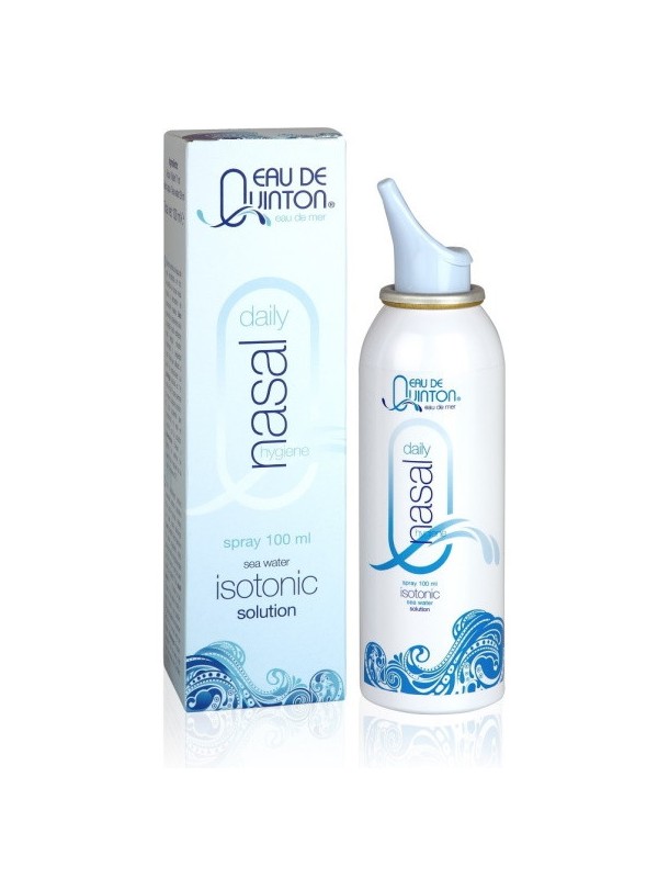 Spray nasal Isotonic 100ml Quinton eau de mer Herboristerie de paris