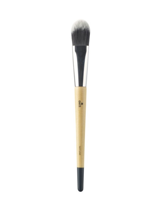 Pinceau plat bombé pour fond de teint Avril Beauté maquillage bio Herboristerie de paris