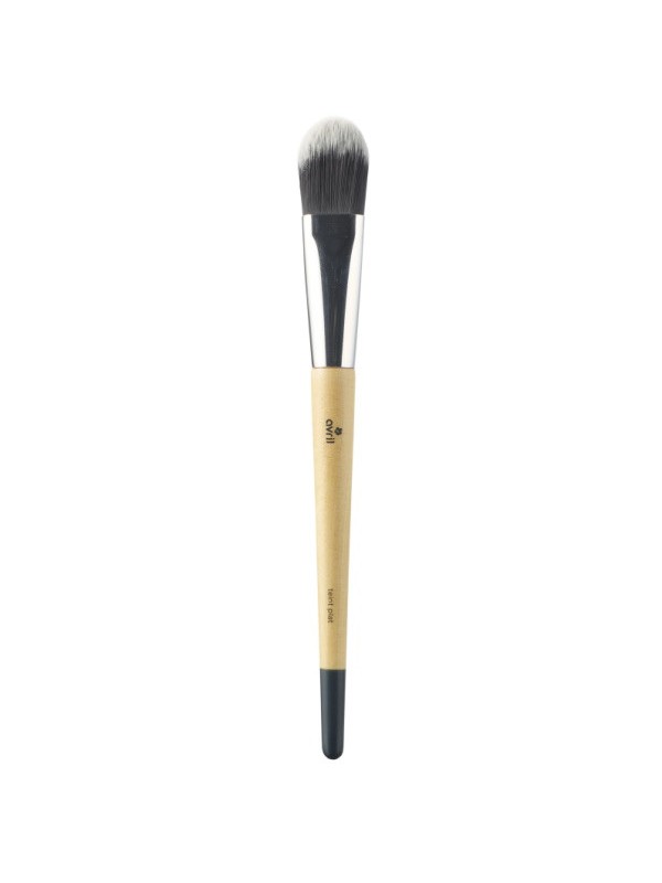 Pinceau plat bombé pour fond de teint Avril Beauté maquillage bio Herboristerie de paris