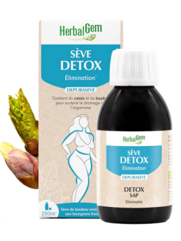 Depurasève Bio  Sève de bouleau 250 ml Herbalgem Betula alba succus Herboristerie de paris