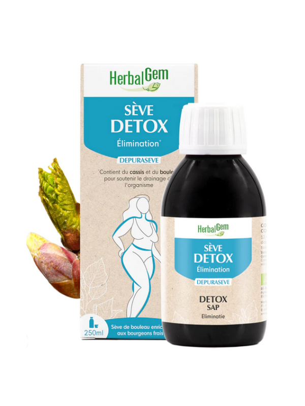 Depurasève Bio  Sève de bouleau 250 ml Herbalgem Betula alba succus Herboristerie de paris
