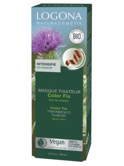 Masque fixateur Color Fix après coloration 100ml Logona arginine anti-oxydation Herboristerie de paris