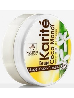 Beurre de Karité Coco Monoï 150ml Naturado monoï des îles Herboristerie de paris