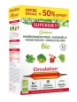 Quatuor Circulation bio - 20 ampoules 15ml plus 10 offertes Super Diet 4 plantes Herboristerie de paris