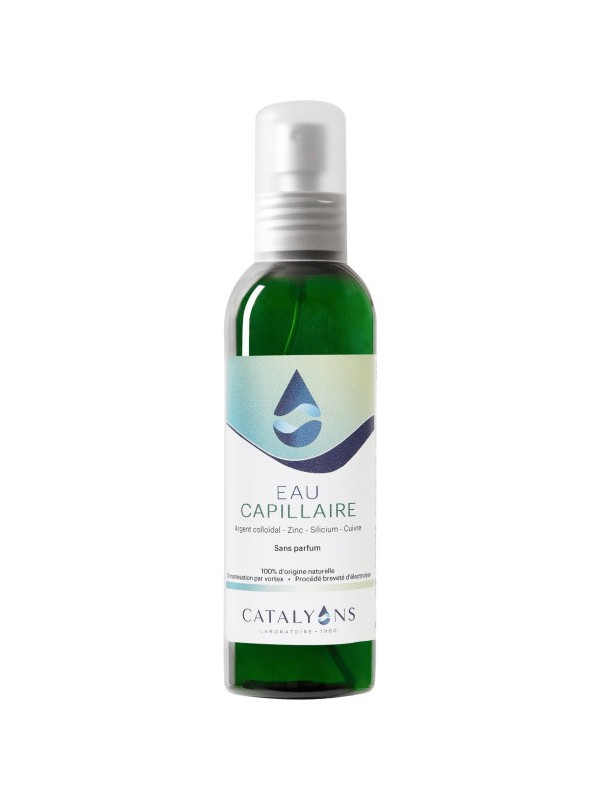 Eau capillaire ionisée spray de 150 ml Catalyons Herboristerie de paris vitalité des cheveux