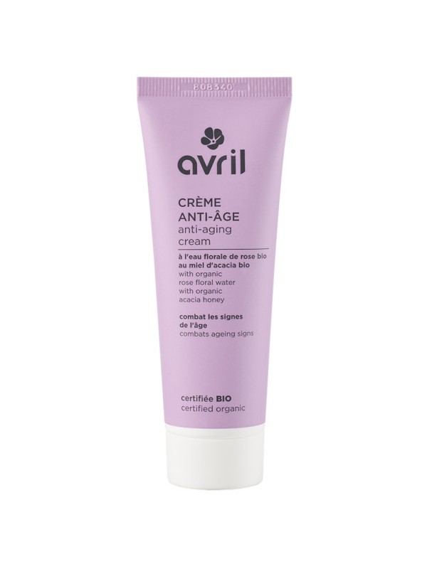 Crème de jour anti âge 50 ml Avril Beauté antirides hydrlat de rose Herboristerie de paris