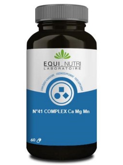 N°41 complex Ca Mg Mn 60 gélules Equi - Nutri Herboristerie de paris