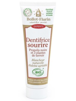 Dentifrice Sourire Blancheur Propolis 50 ml Ballot Flurin dentifrice bio Herboristerie de paris