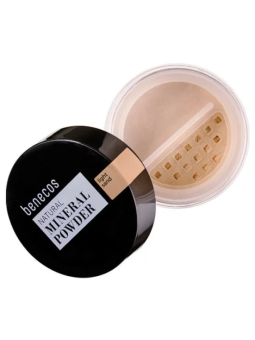 Poudre libre minérale sable clair 6 gr Benecos maquillage bio Herboristerie de paris