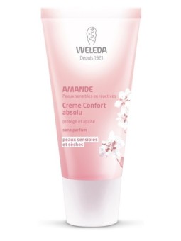 Crème confort absolu Amande douce 30 ml Weleda crème de jour hydratante Herboristerie de paris