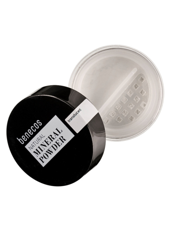 Poudre libre minérale Translucide 6 gr Benecos maquillage bio Herboristerie de paris
