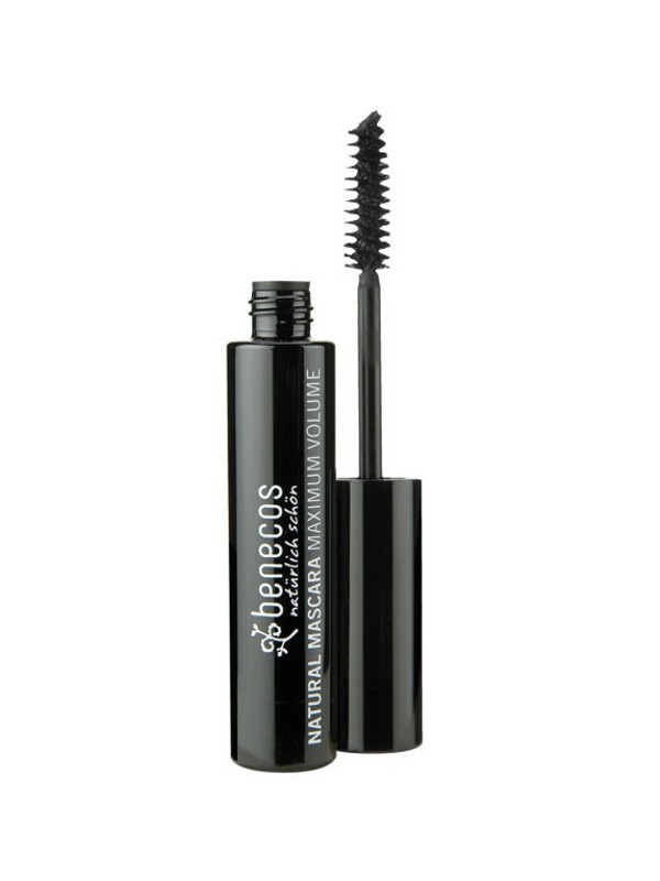 Mascara Maxi Volume - Noir profond deep black 8ml Benecos maquillage minéral Herboristerie de paris