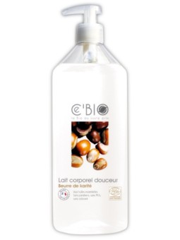 Lait corporel douceur Karité 500 ml C'bio lait corps bio Herboristerie de paris