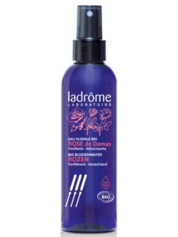 Eau florale de Rose de Damas bio 200ml Ladrome adoucissante tonifiante Herboristerie de paris